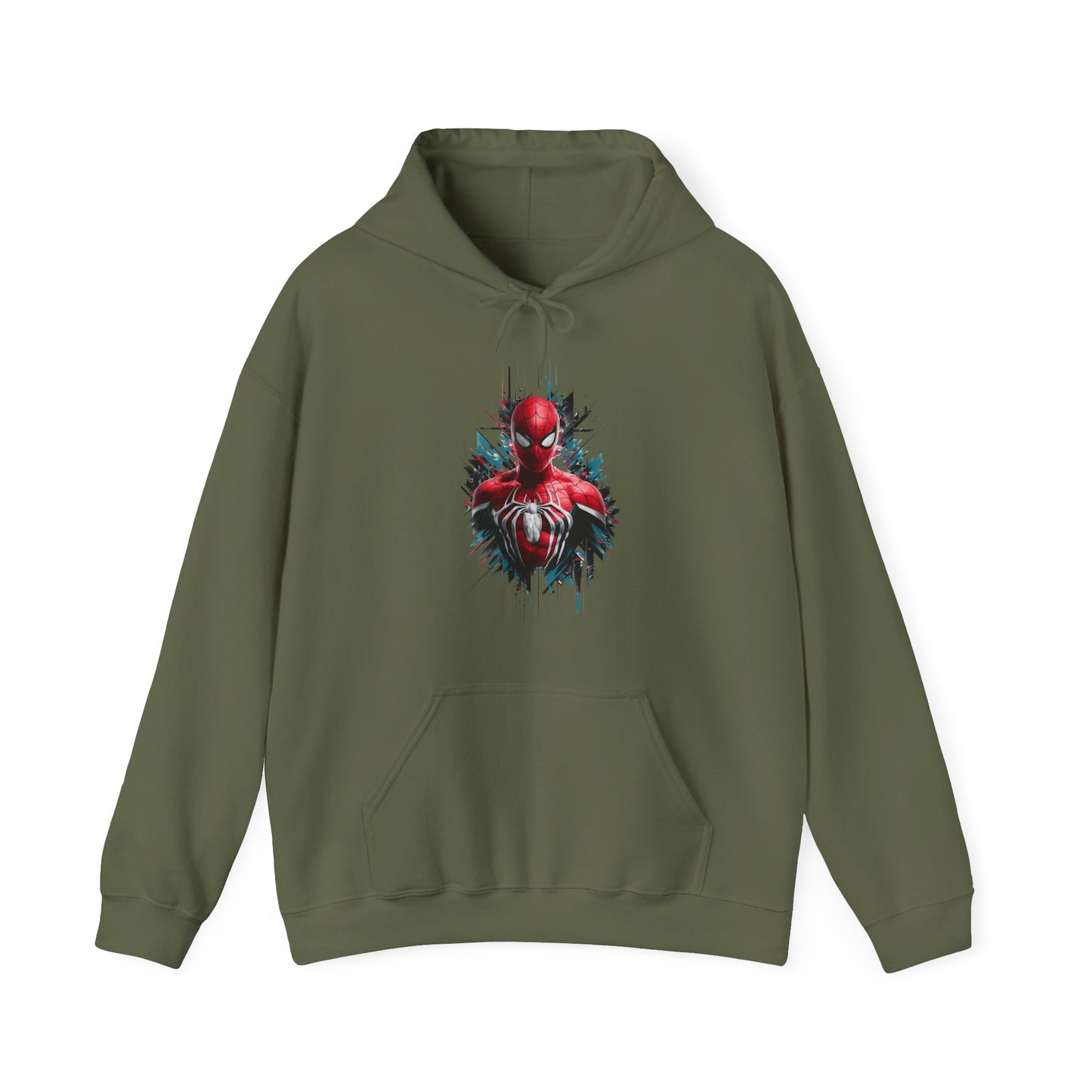 Spider-Man-Themed Hooded Sweatshirt
