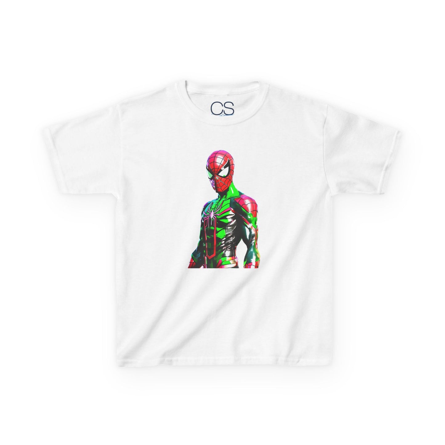 Spider-Man St. Patrick's Day Kids Heavy Cotton T-Shirt