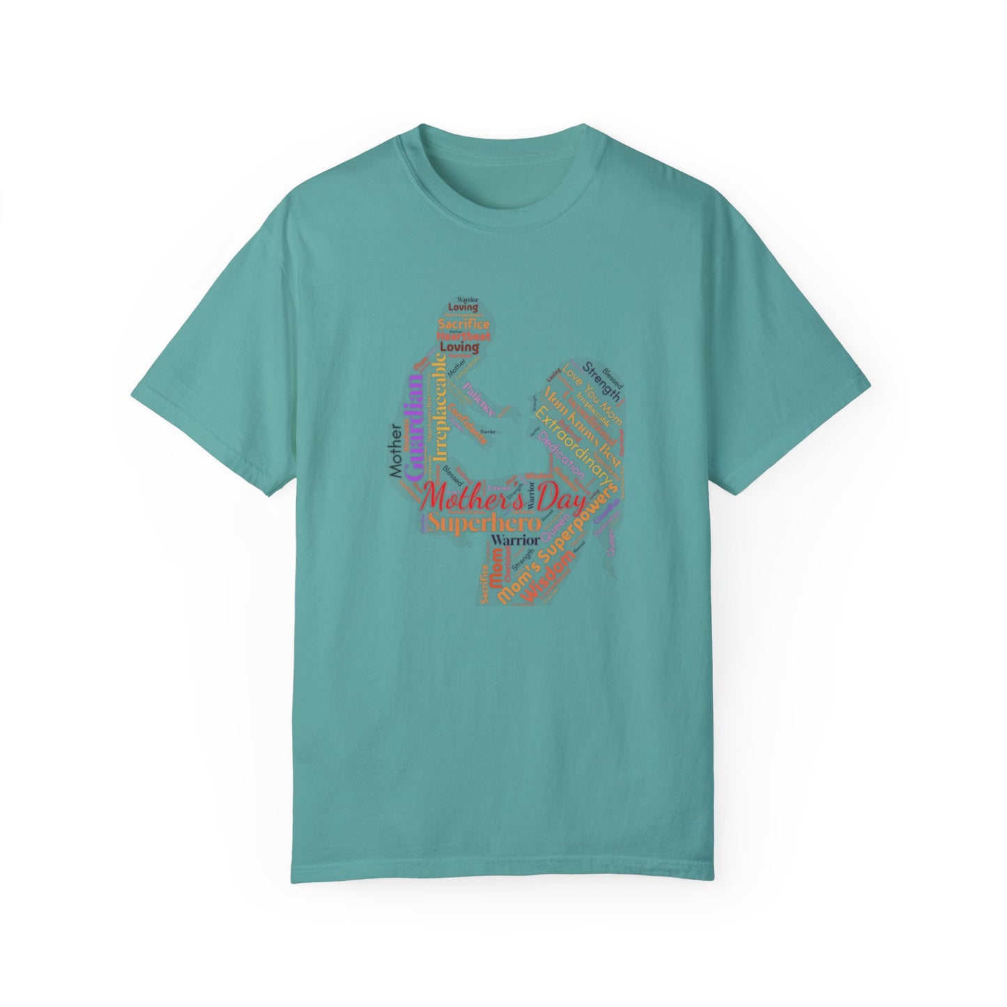 Mother and Child Word Art T-Shirt