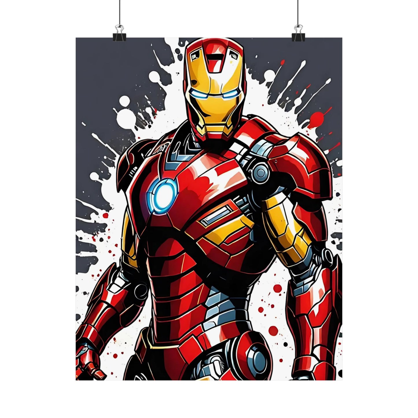Armored Hero Premium Art Poster