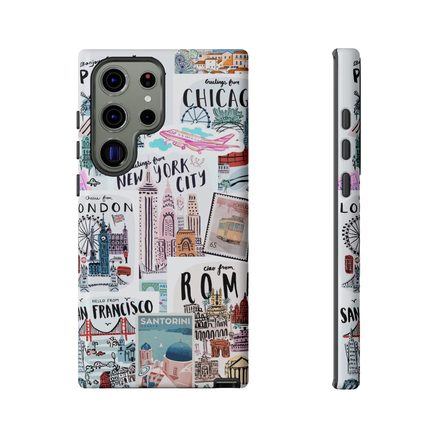 Wanderlust Travel-Themed Durable Phone Case