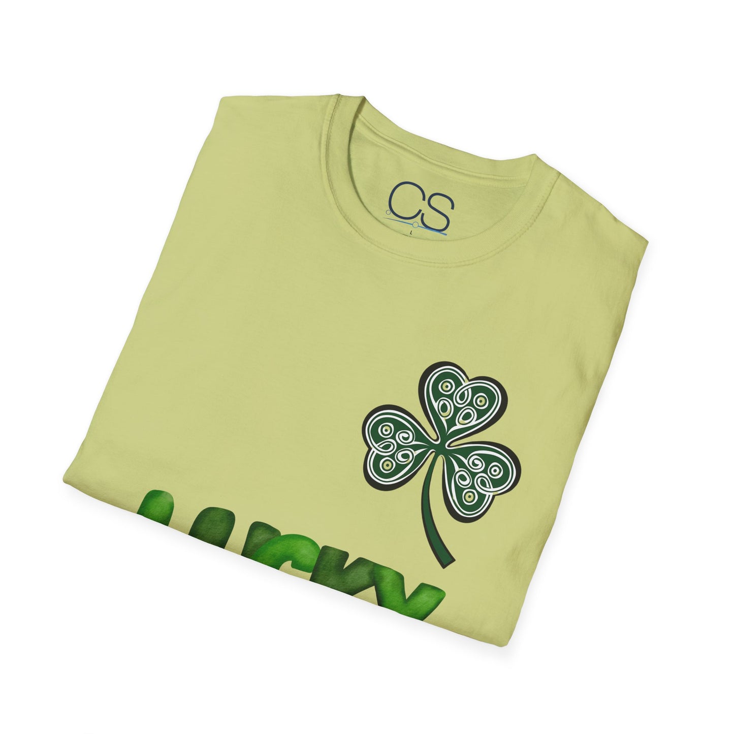Double-Sided St. Patrick's Day Irish Shamrock Unisex Softstyle T-Shirt