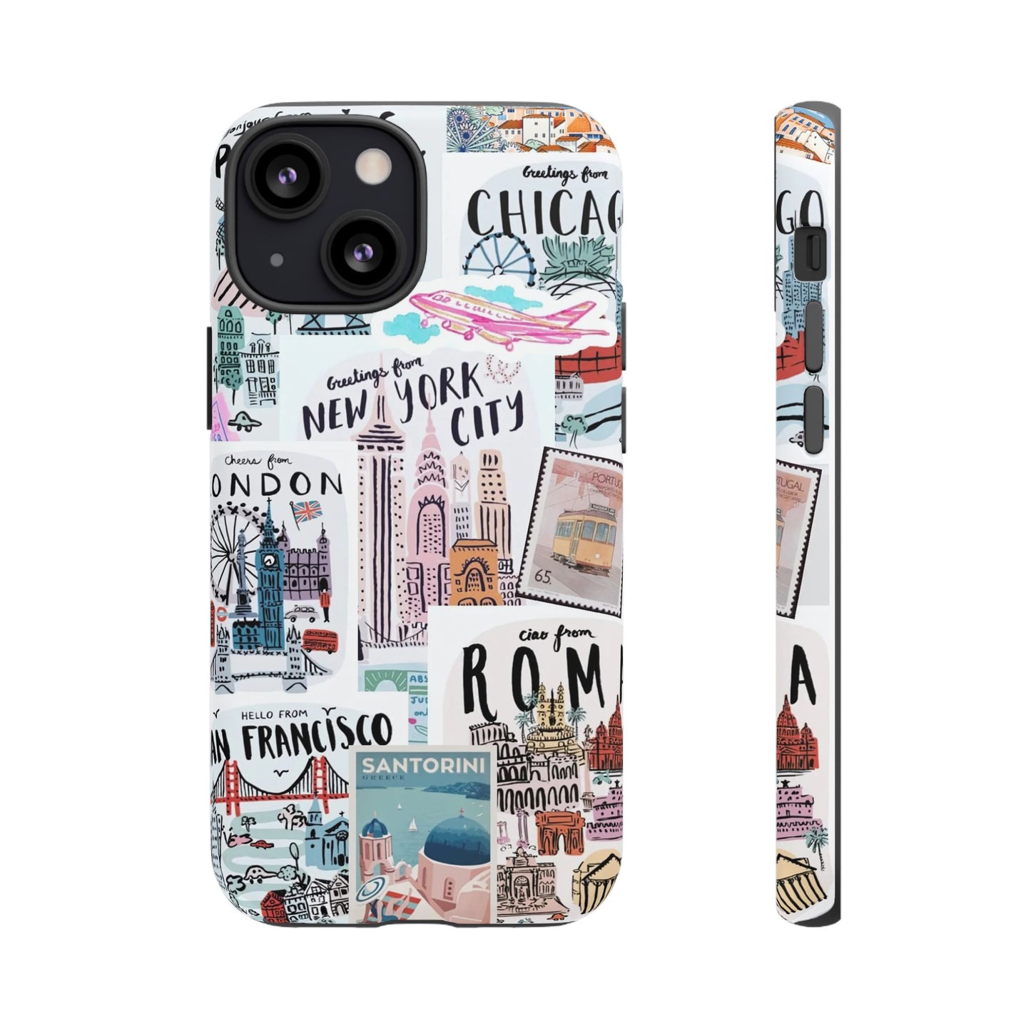 Wanderlust Travel-Themed Durable Phone Case