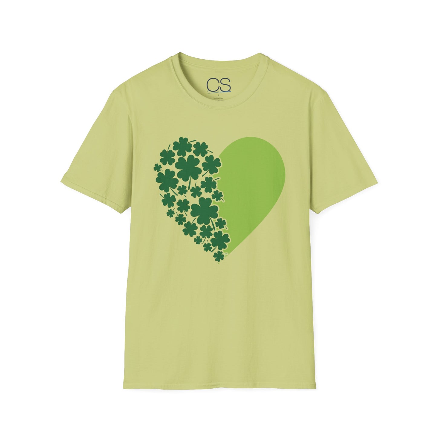 Irish Shamrock Heart T-Shirt