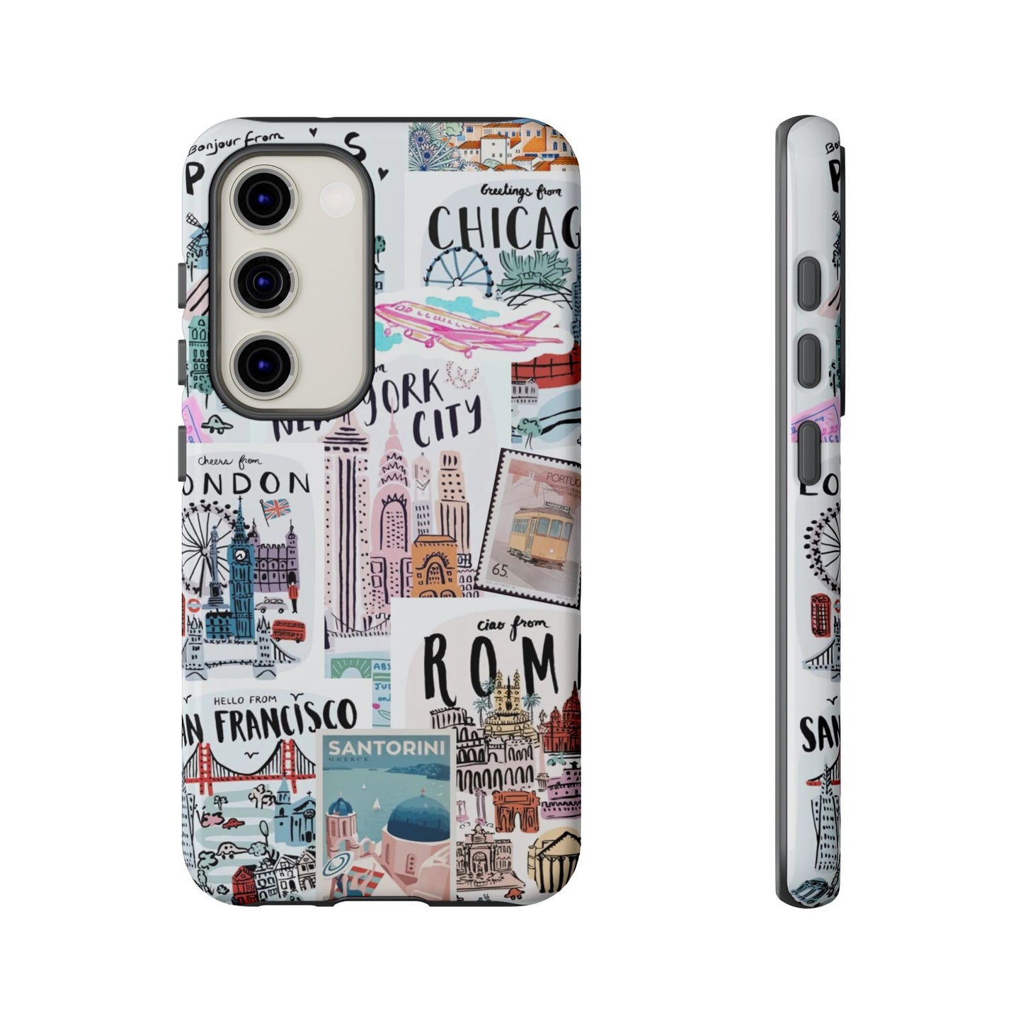 Wanderlust Travel-Themed Durable Phone Case