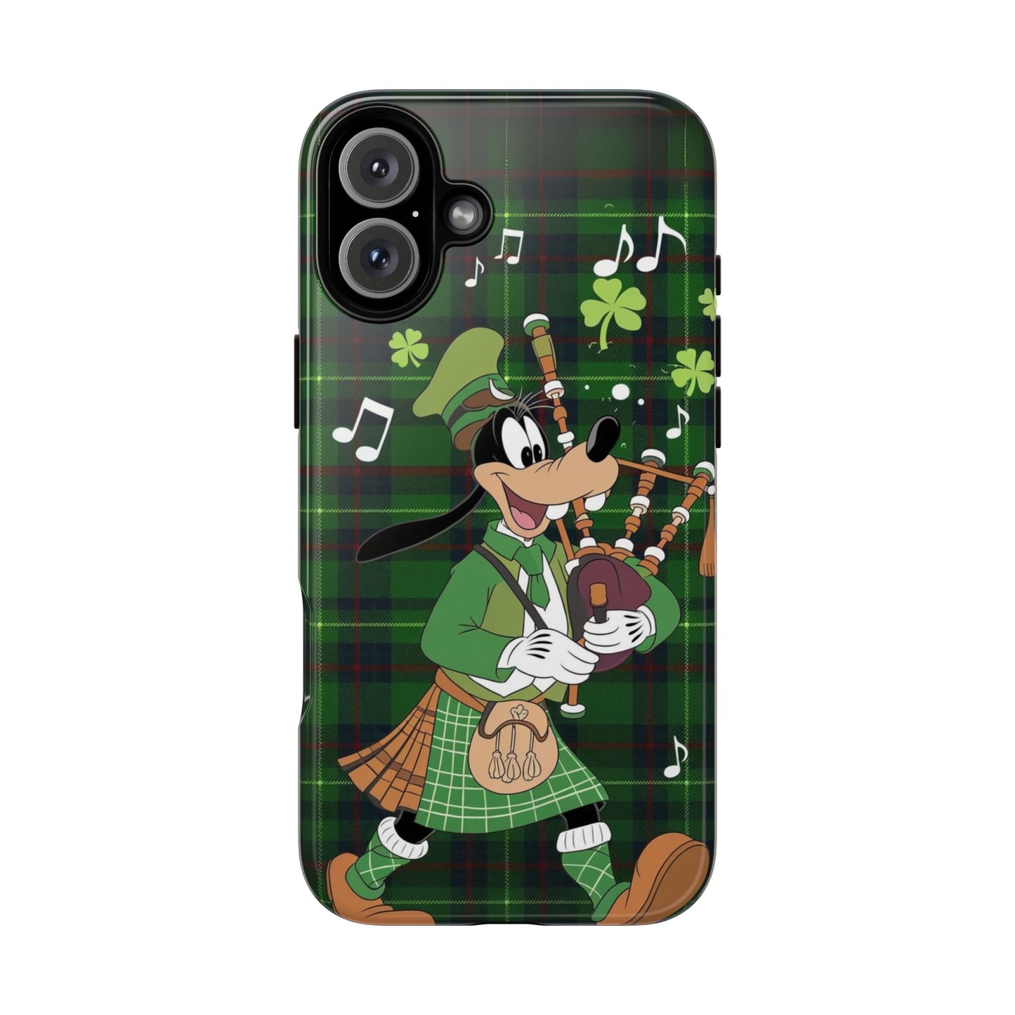 Disney Goofy St. Patrick's Day Durable Phone Case