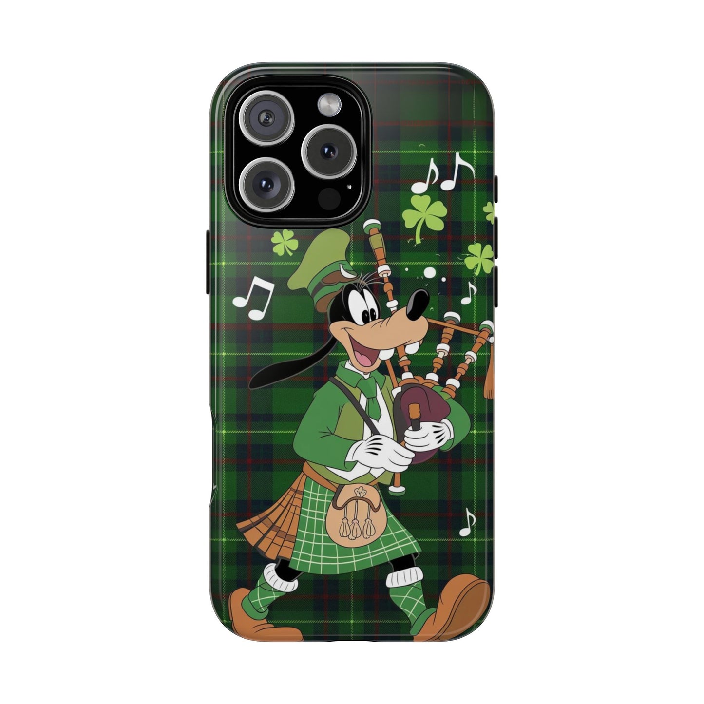 Disney Goofy St. Patrick's Day Durable Phone Case