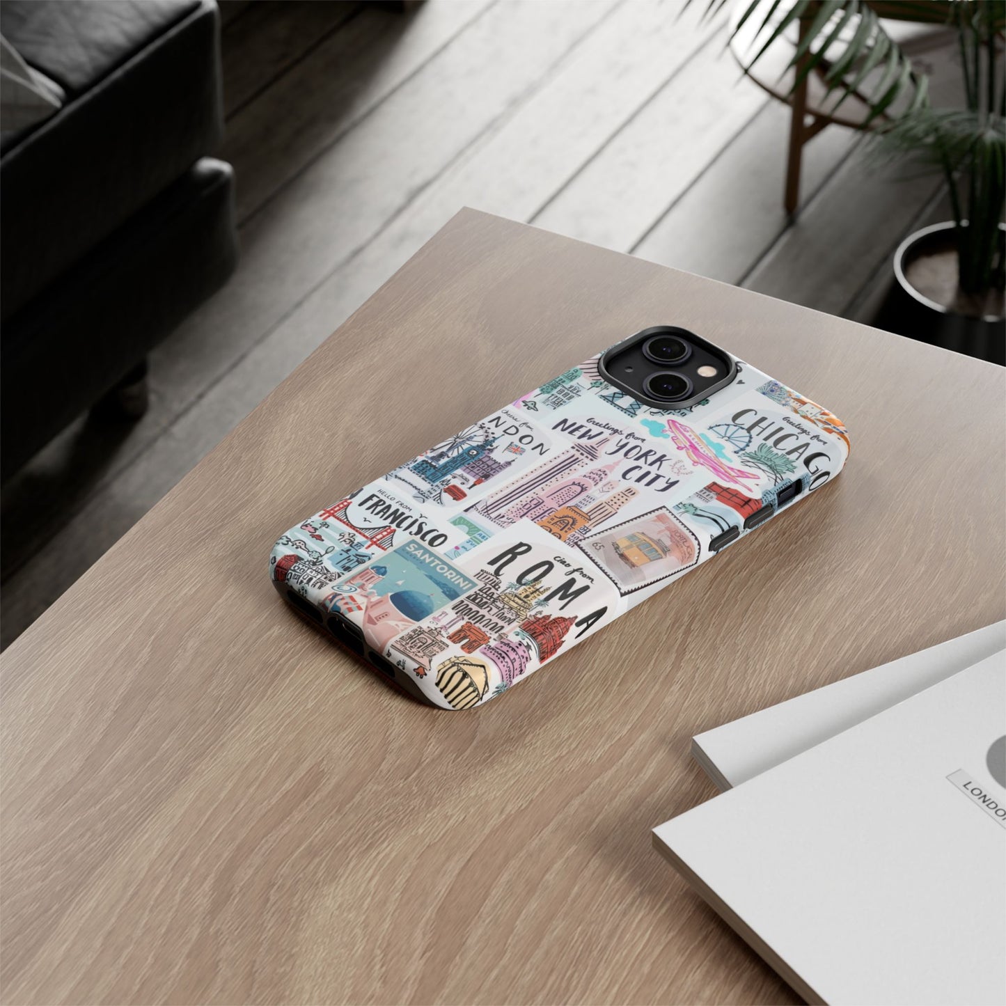 Wanderlust Travel-Themed Durable Phone Case
