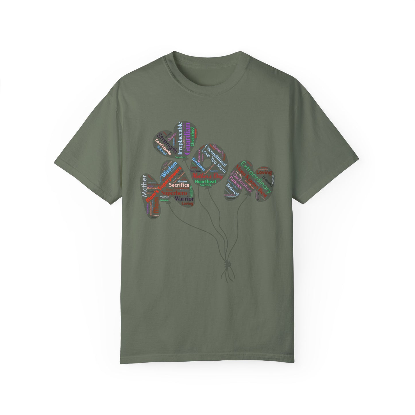 Product Title "Mother's Day Heart Balloons T-Shirt