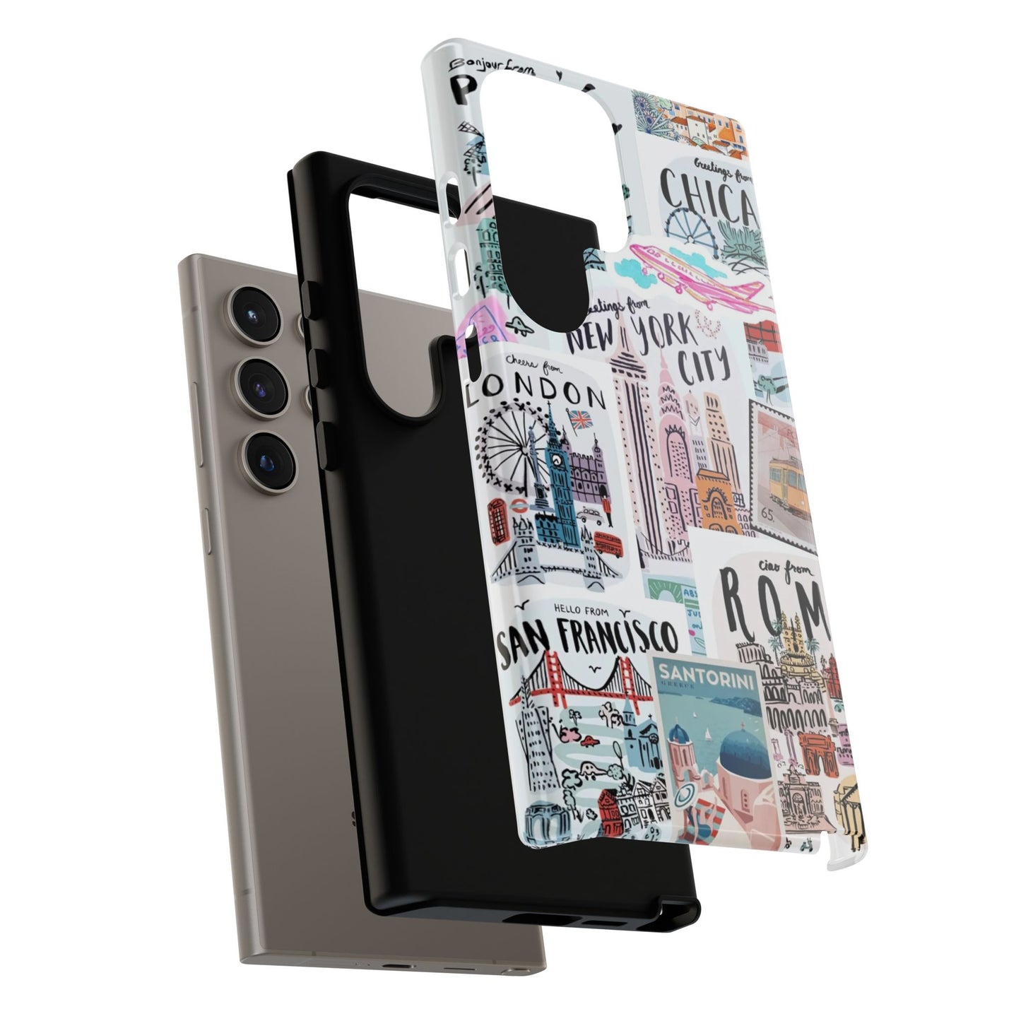 Wanderlust Travel-Themed Durable Phone Case