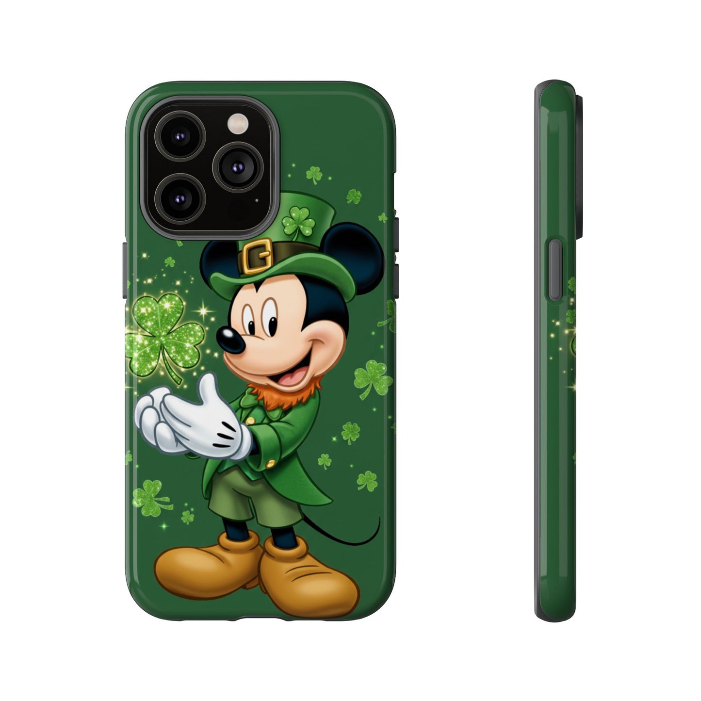 Disney Mickey Shamrock Durable Phone Case