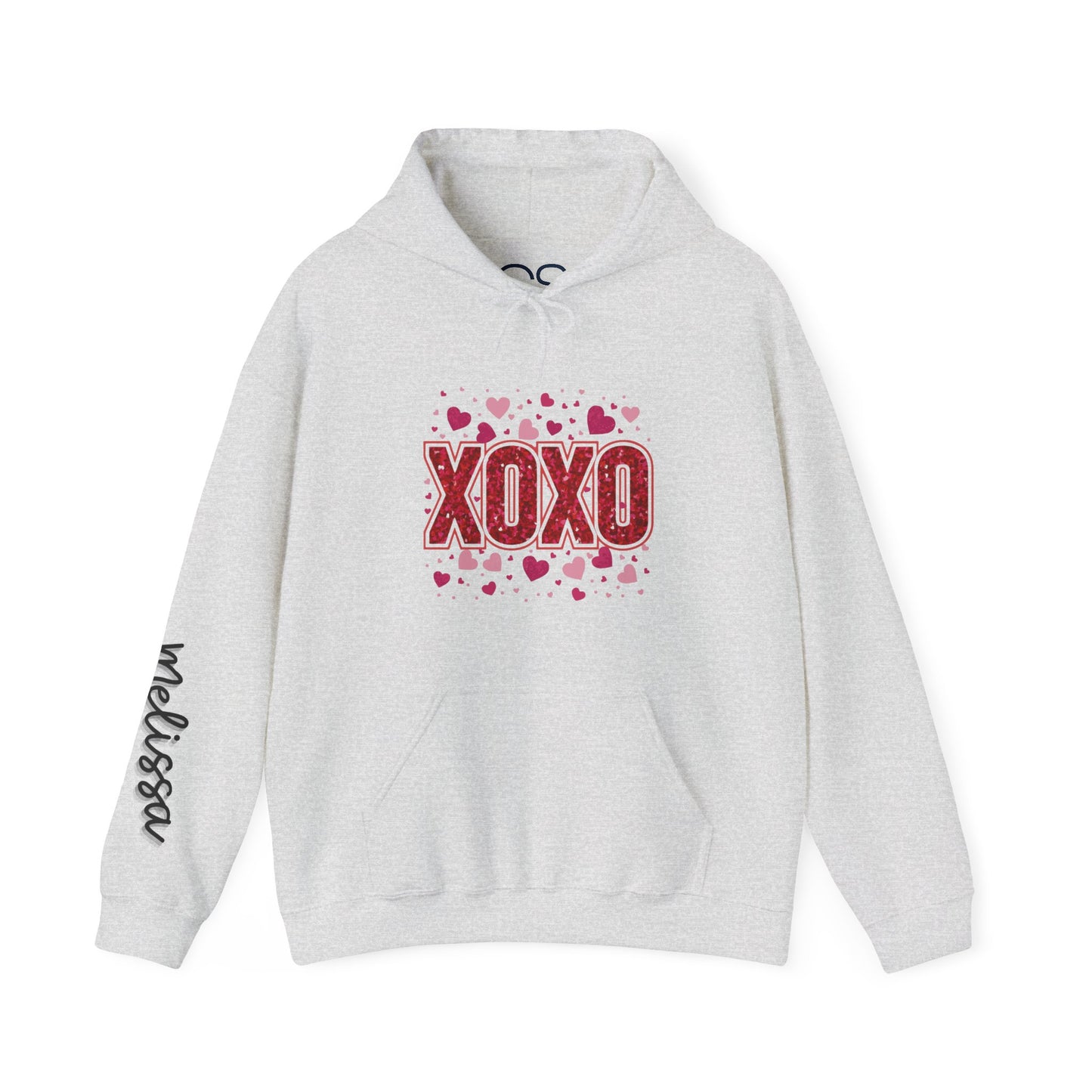 Personalized XOXO Hooded Sweatshirt