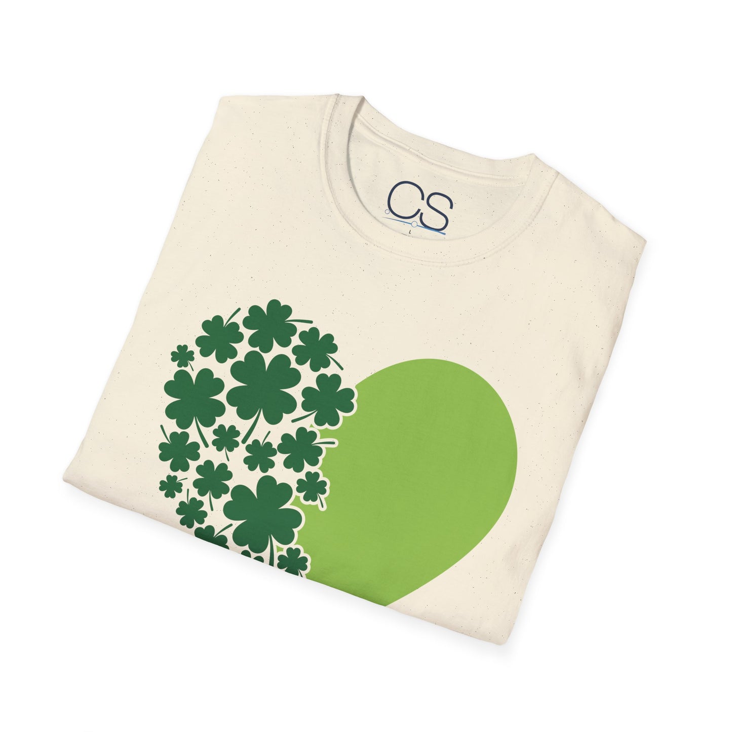 Irish Shamrock Heart T-Shirt
