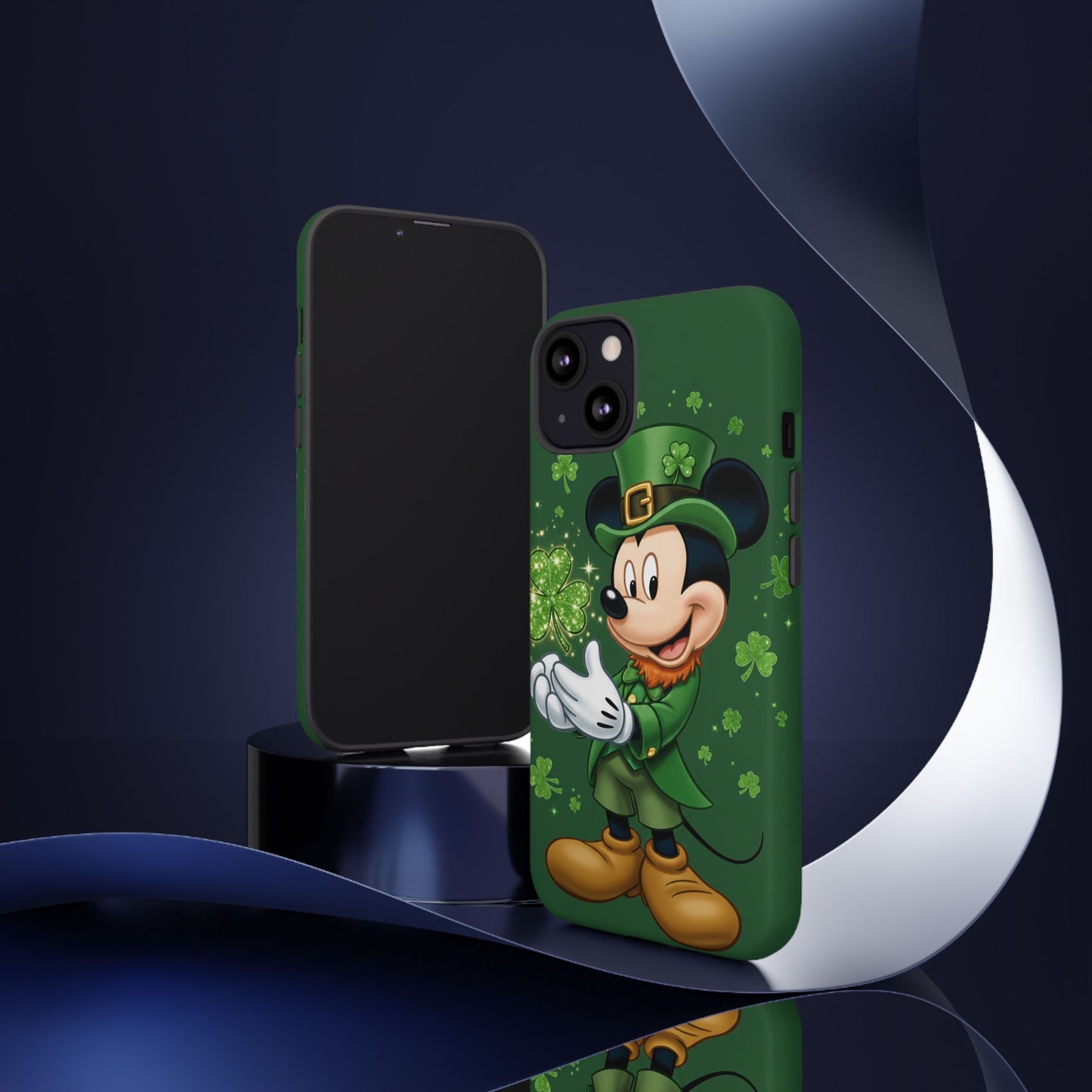Disney Mickey Shamrock Durable Phone Case
