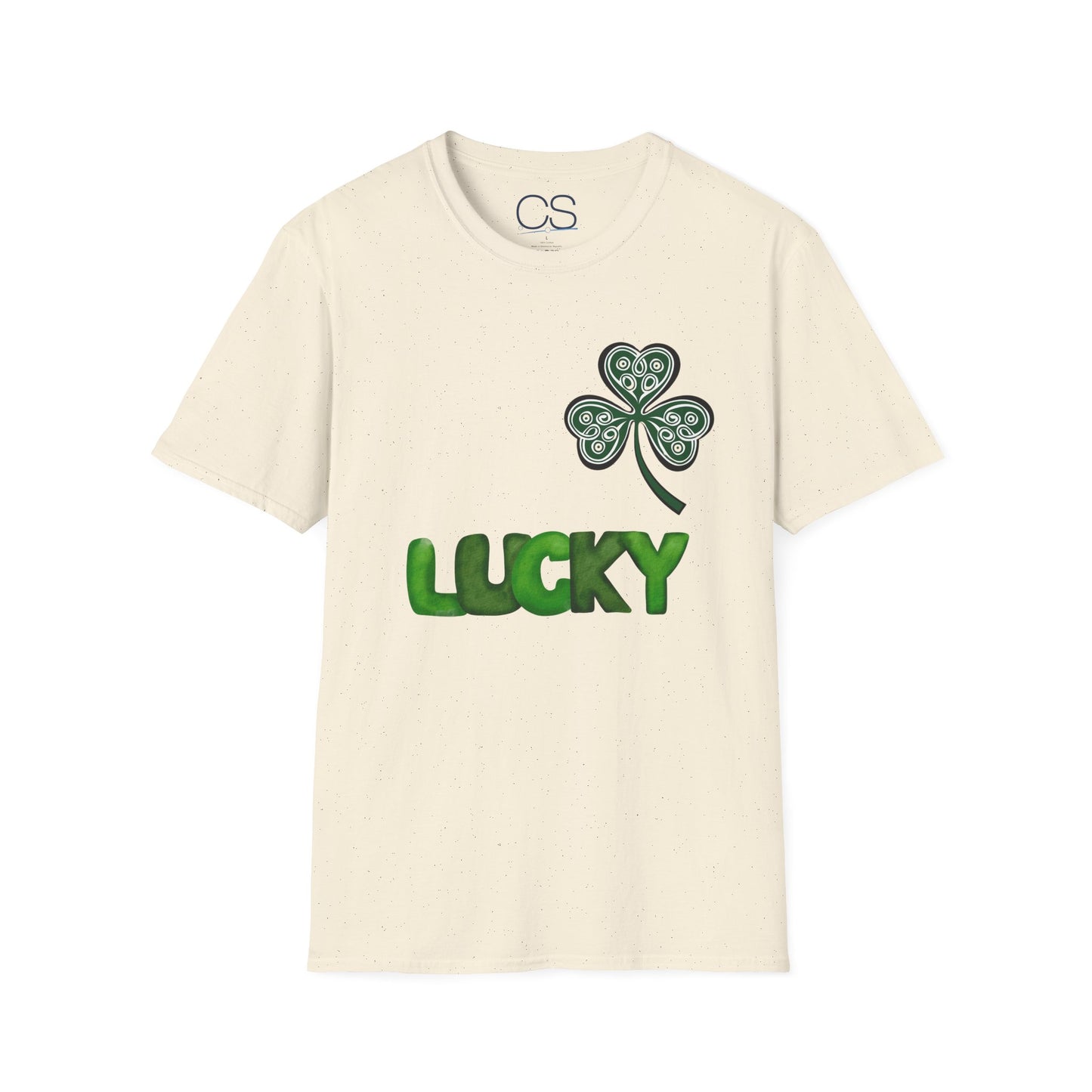 Double-Sided St. Patrick's Day Irish Shamrock Unisex Softstyle T-Shirt