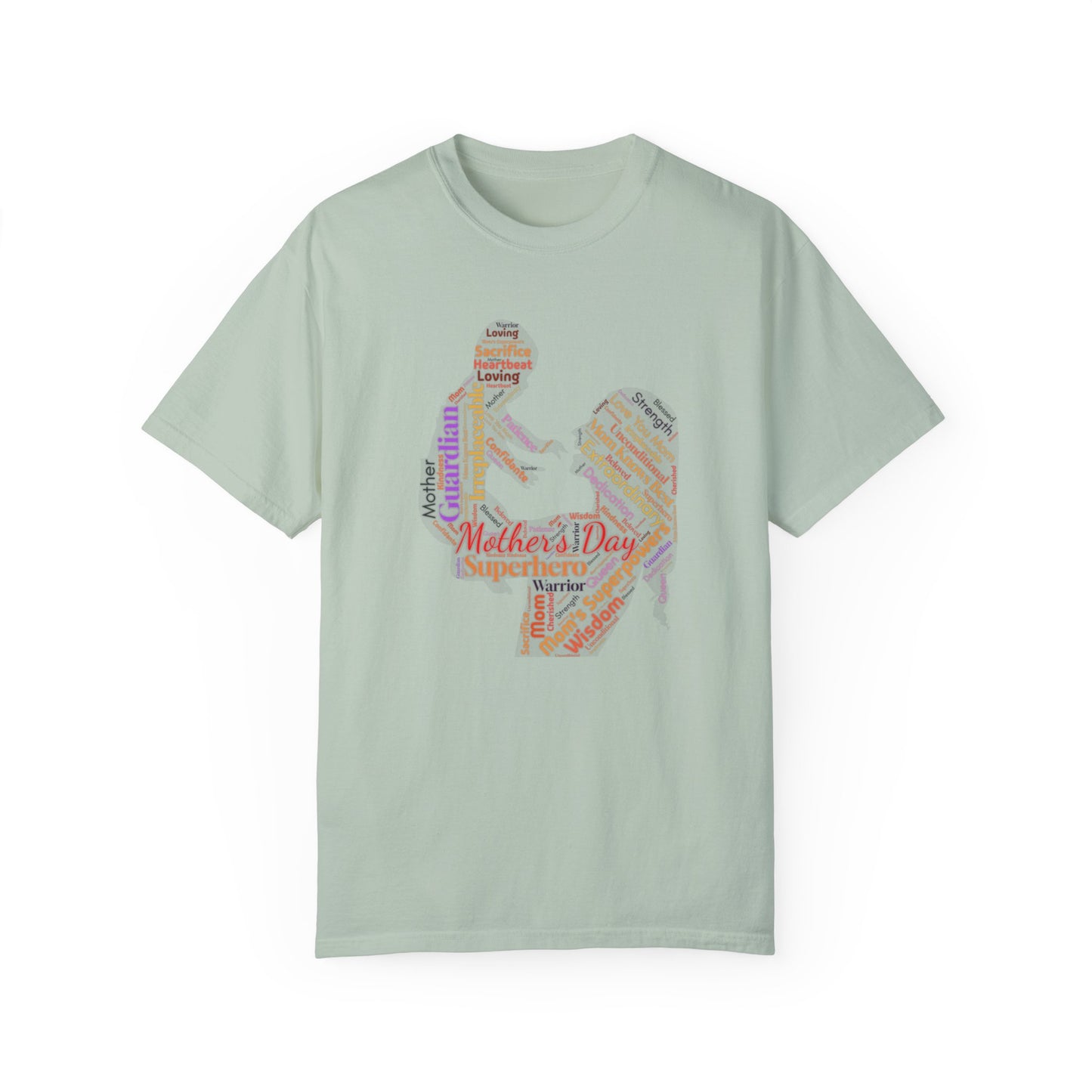 Mother and Child Word Art T-Shirt