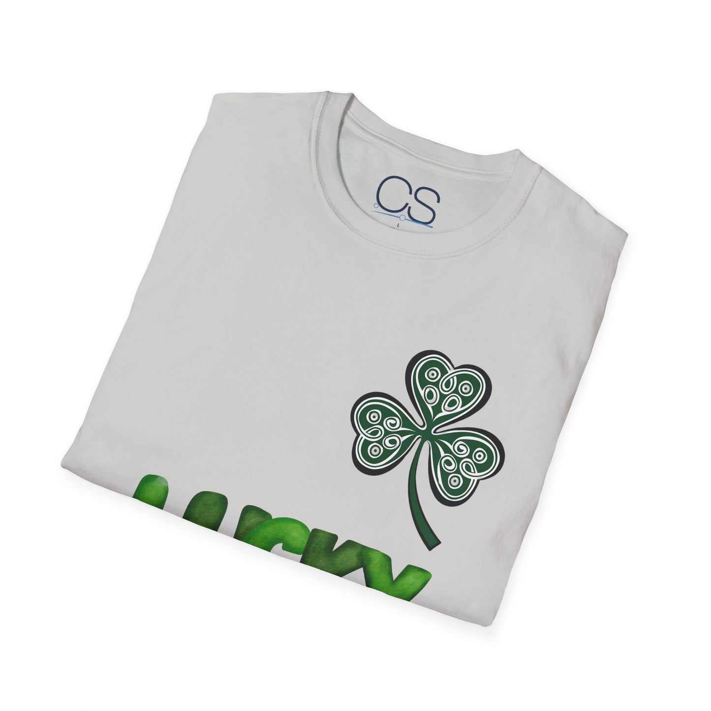 Double-Sided St. Patrick's Day Irish Shamrock Unisex Softstyle T-Shirt