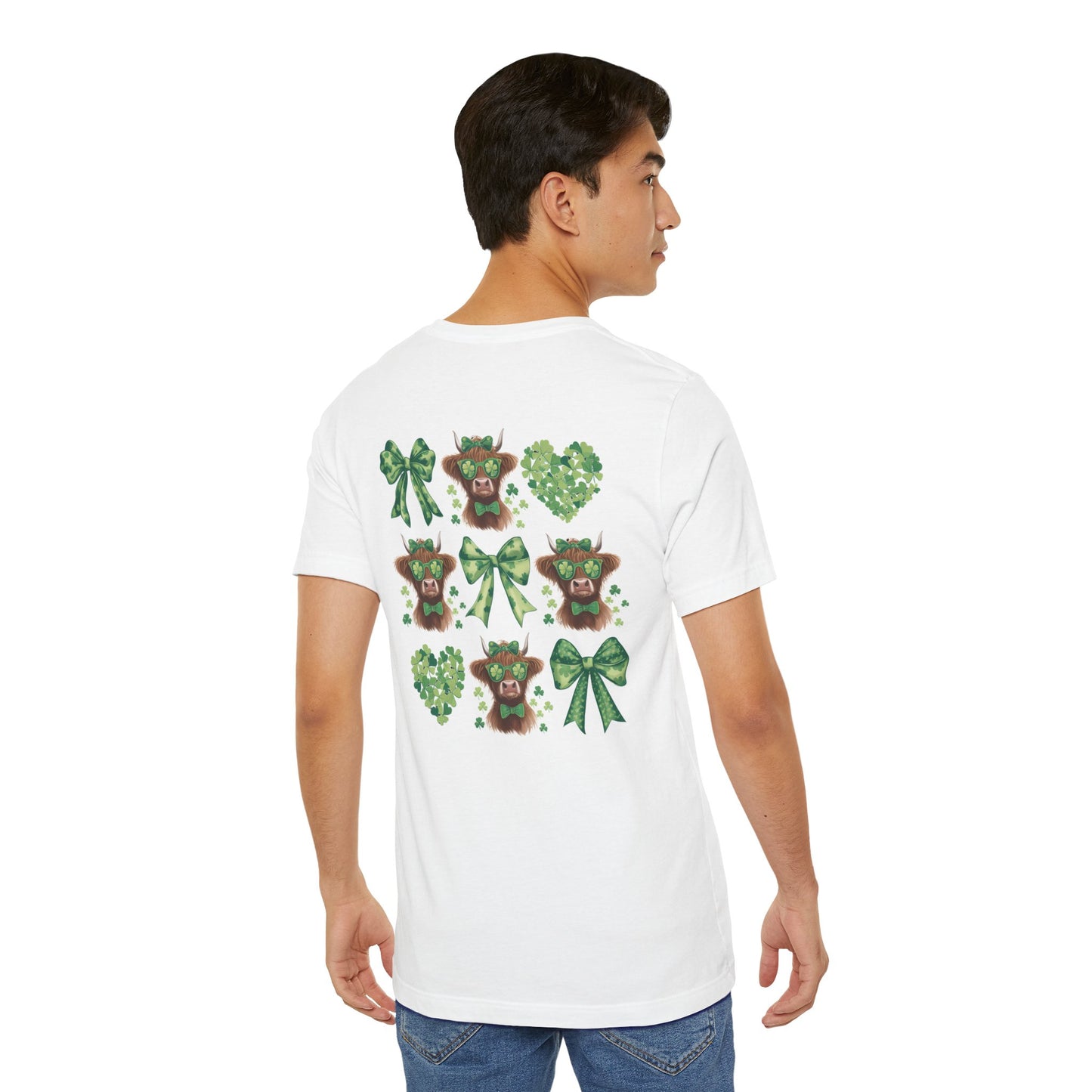 Highland Cow St. Patrick's Day T-Shirt