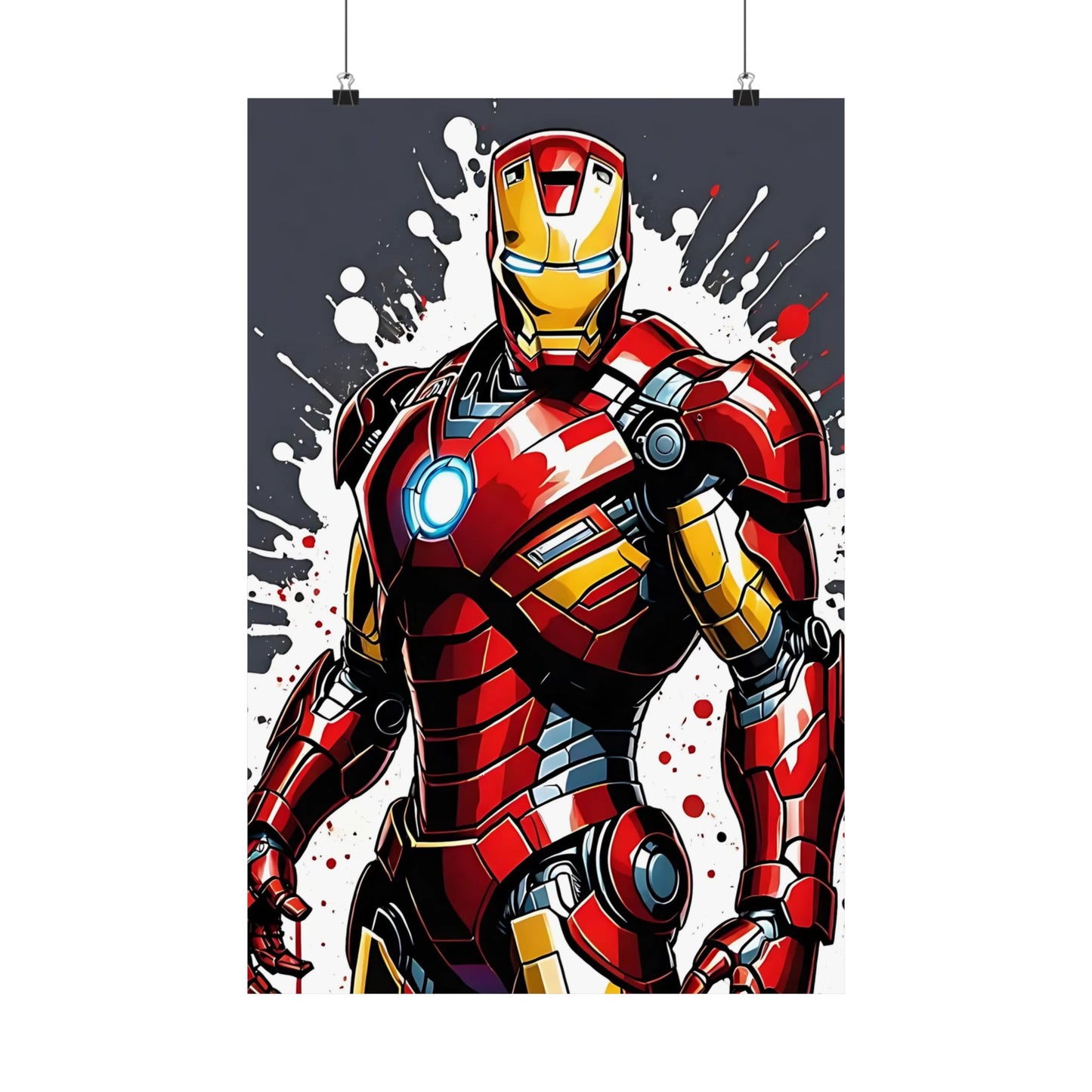 Armored Hero Premium Art Poster