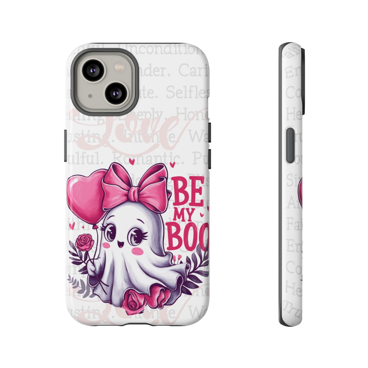 Be My Boo Ghost Patterned Durable Phone Case