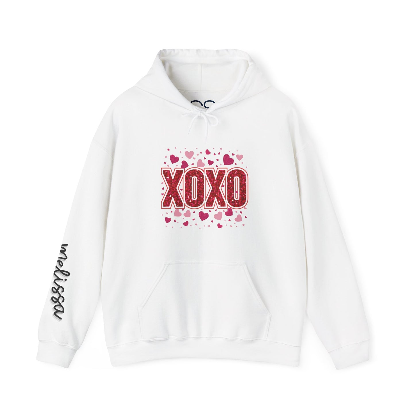Personalized XOXO Hooded Sweatshirt