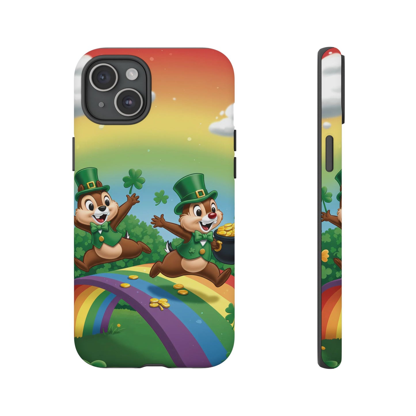 Disney Chip 'n Dale St. Patrick's Day Durable Phone Case