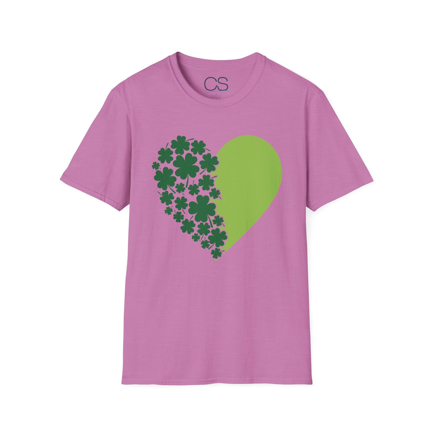 Irish Shamrock Heart T-Shirt