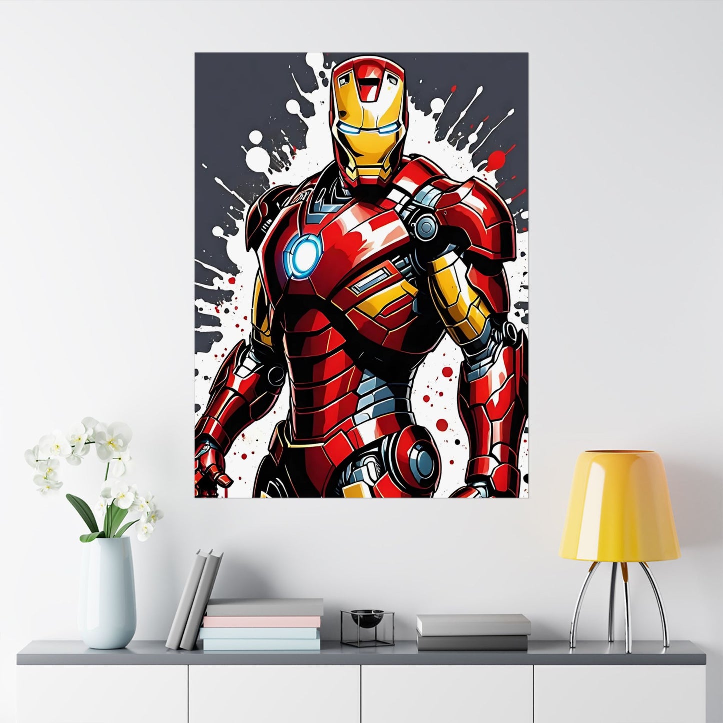 Armored Hero Premium Art Poster