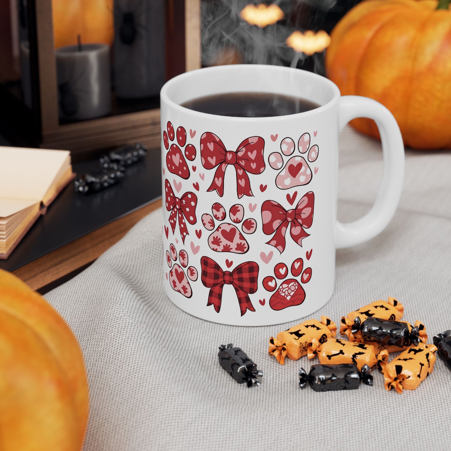 Charming Dog Valentine Coquette Mug