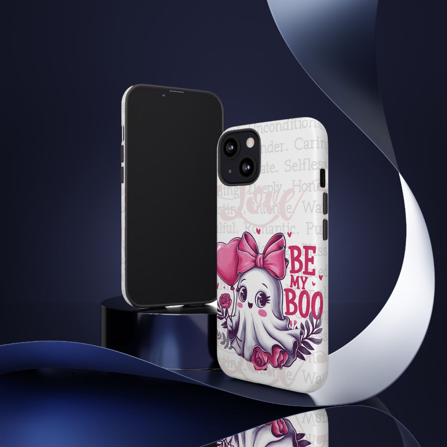 Be My Boo Ghost Patterned Durable Phone Case