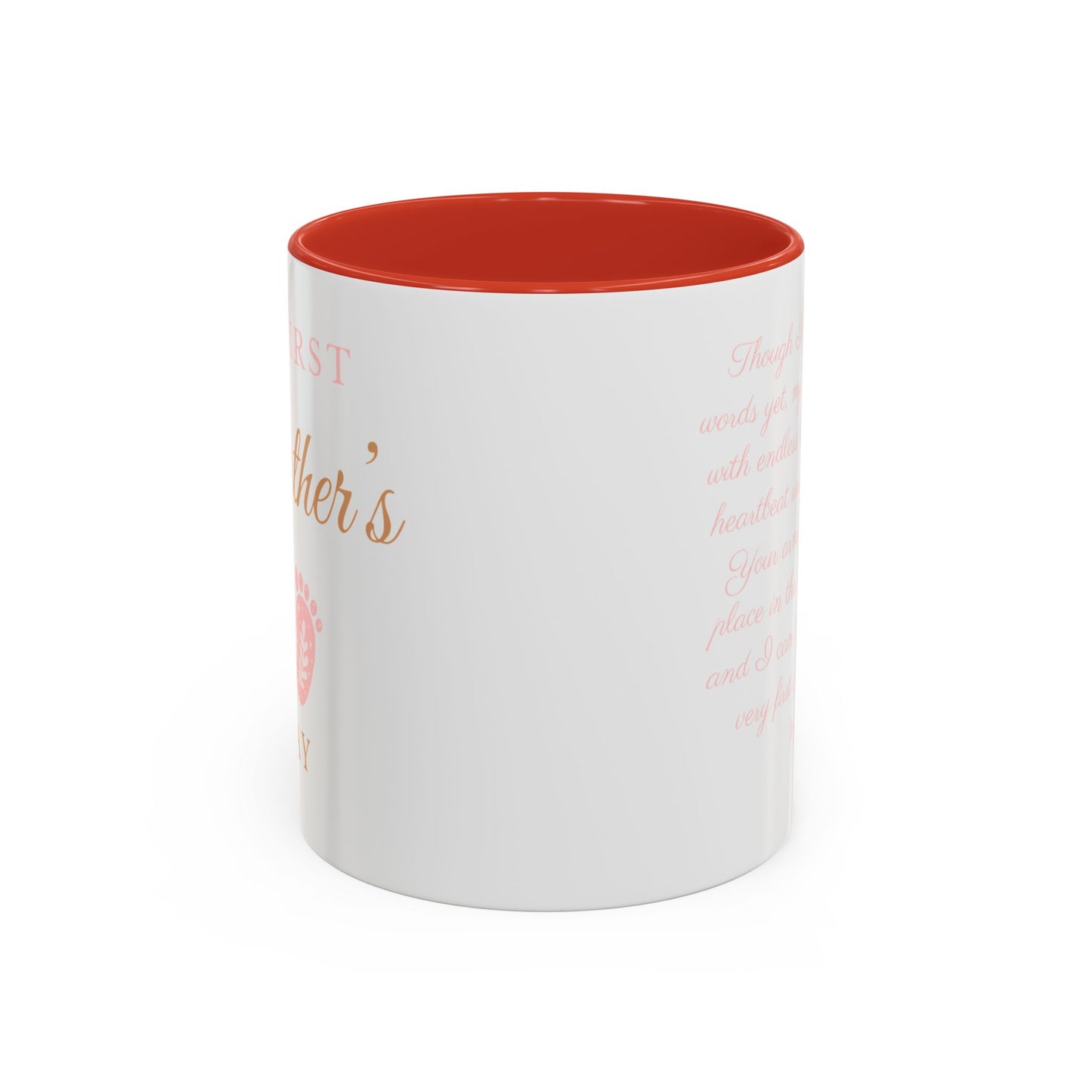 My First Mother's Day Mug Pink - Newborn Baby Message