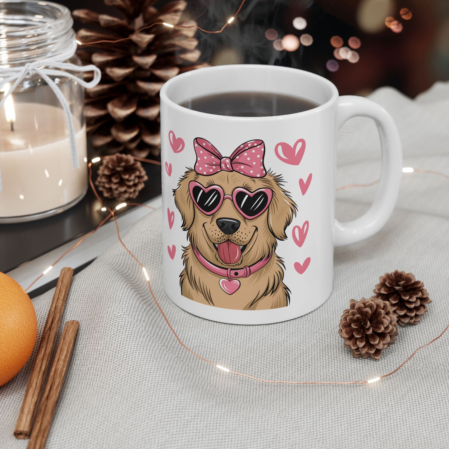 Valentine's Day Dog Mug