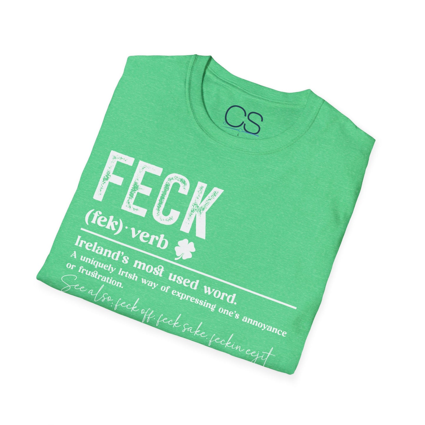 Luck of the Irish Shamrock Unisex Softstyle T-Shirt