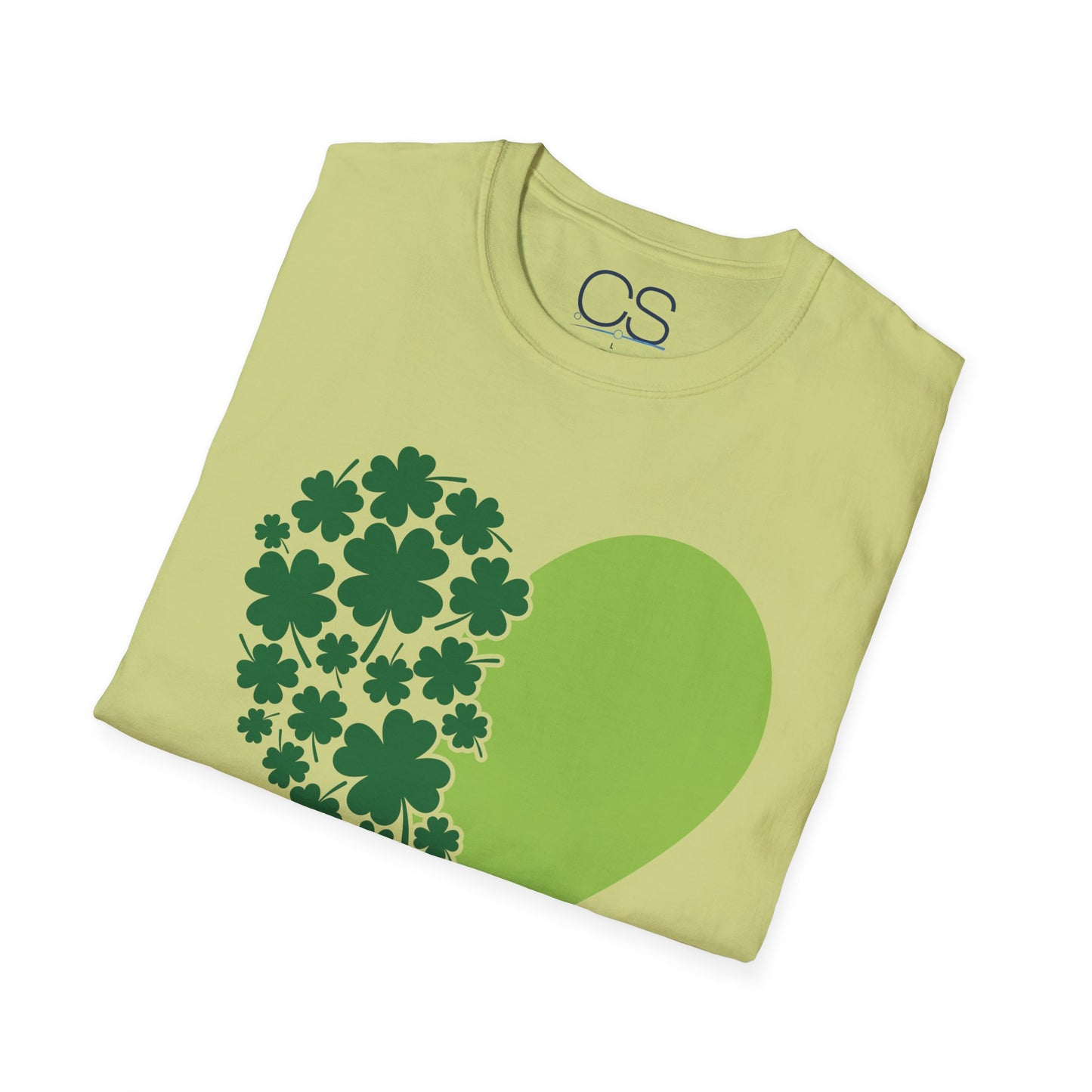 Irish Shamrock Heart T-Shirt
