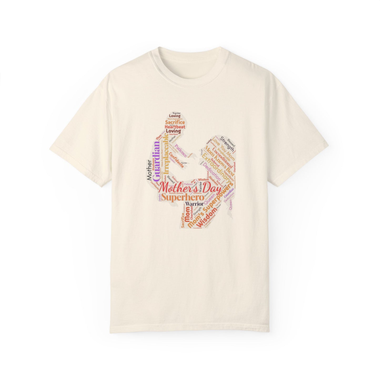 Mother and Child Word Art T-Shirt