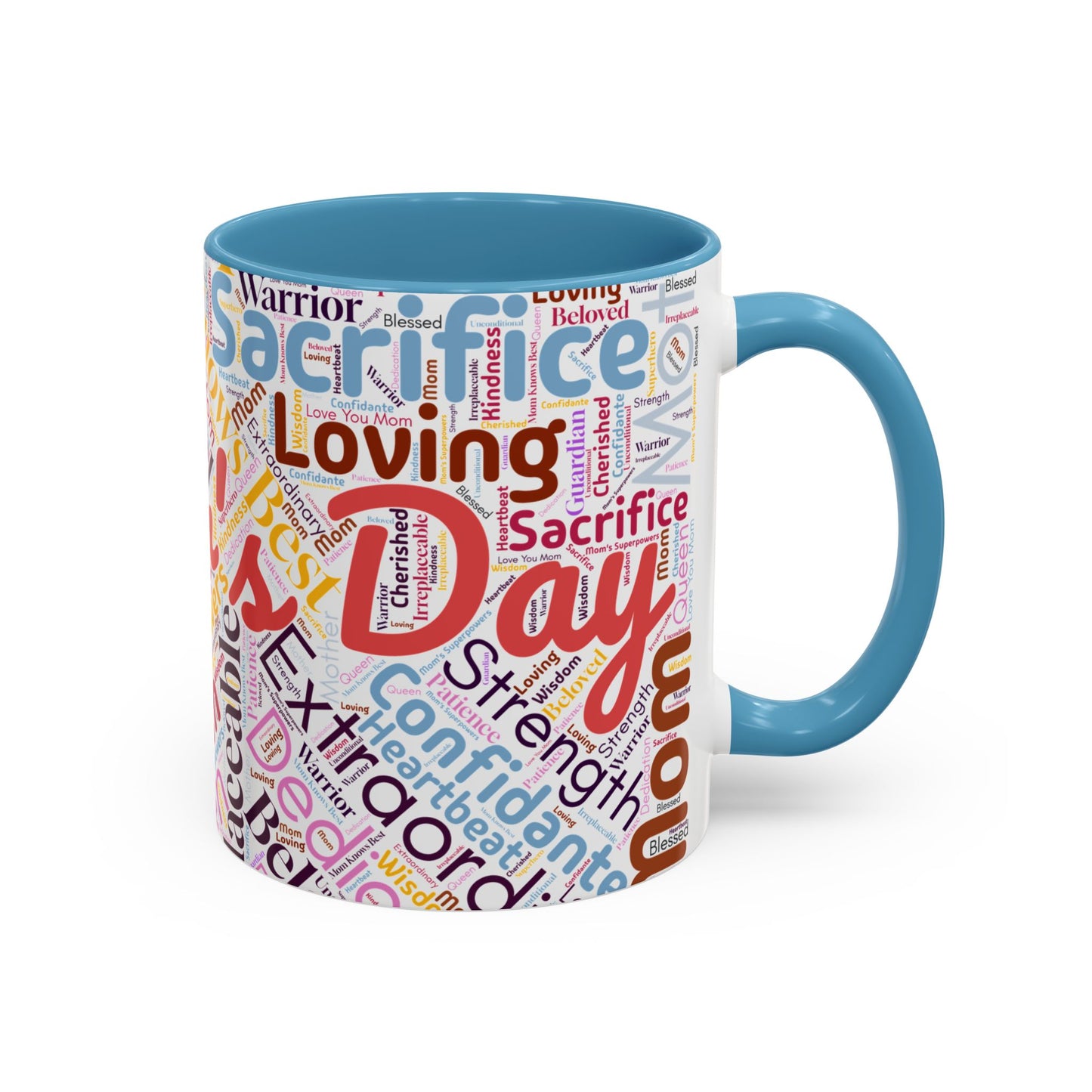 Colorful Mother's Day Word Art Mug