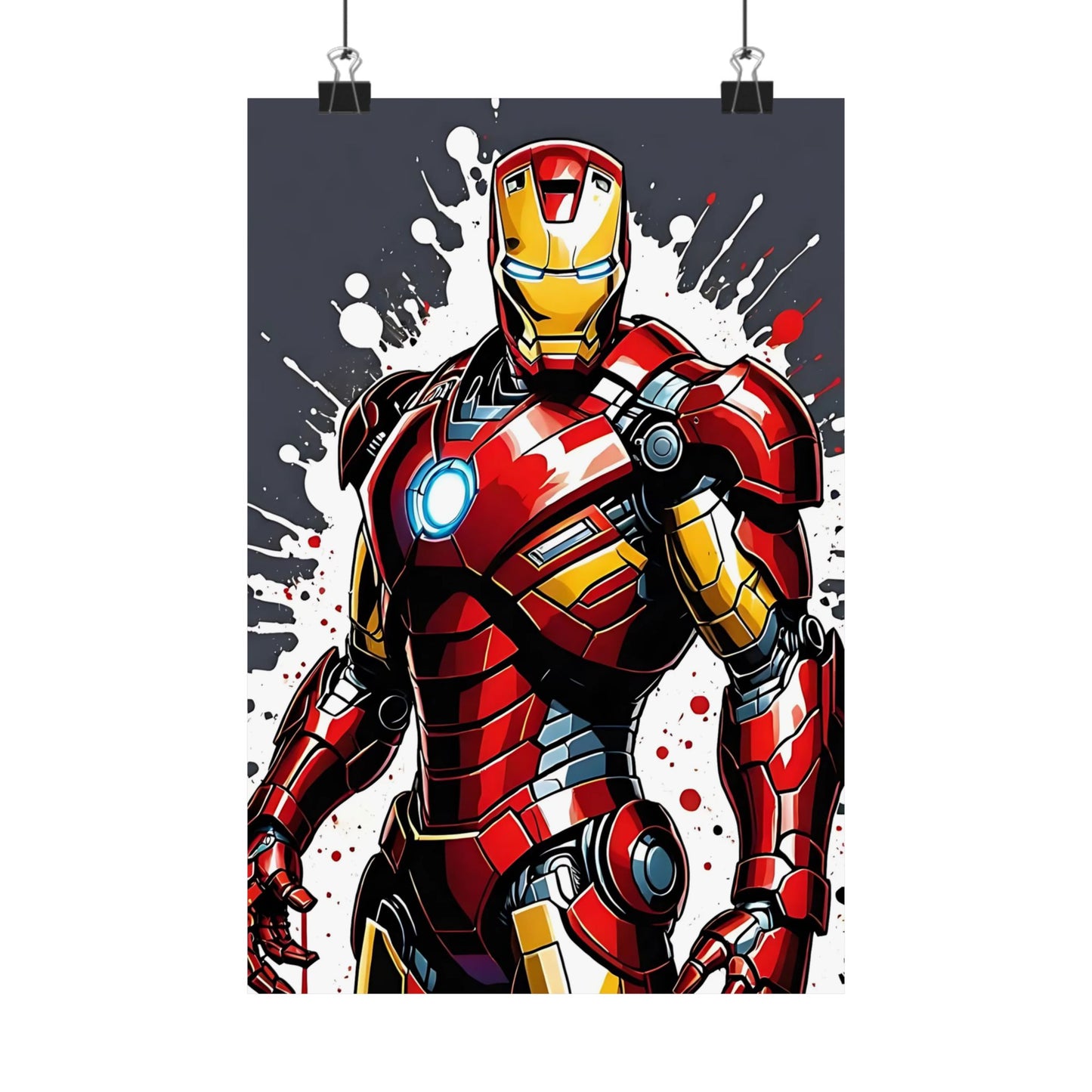 Armored Hero Premium Art Poster