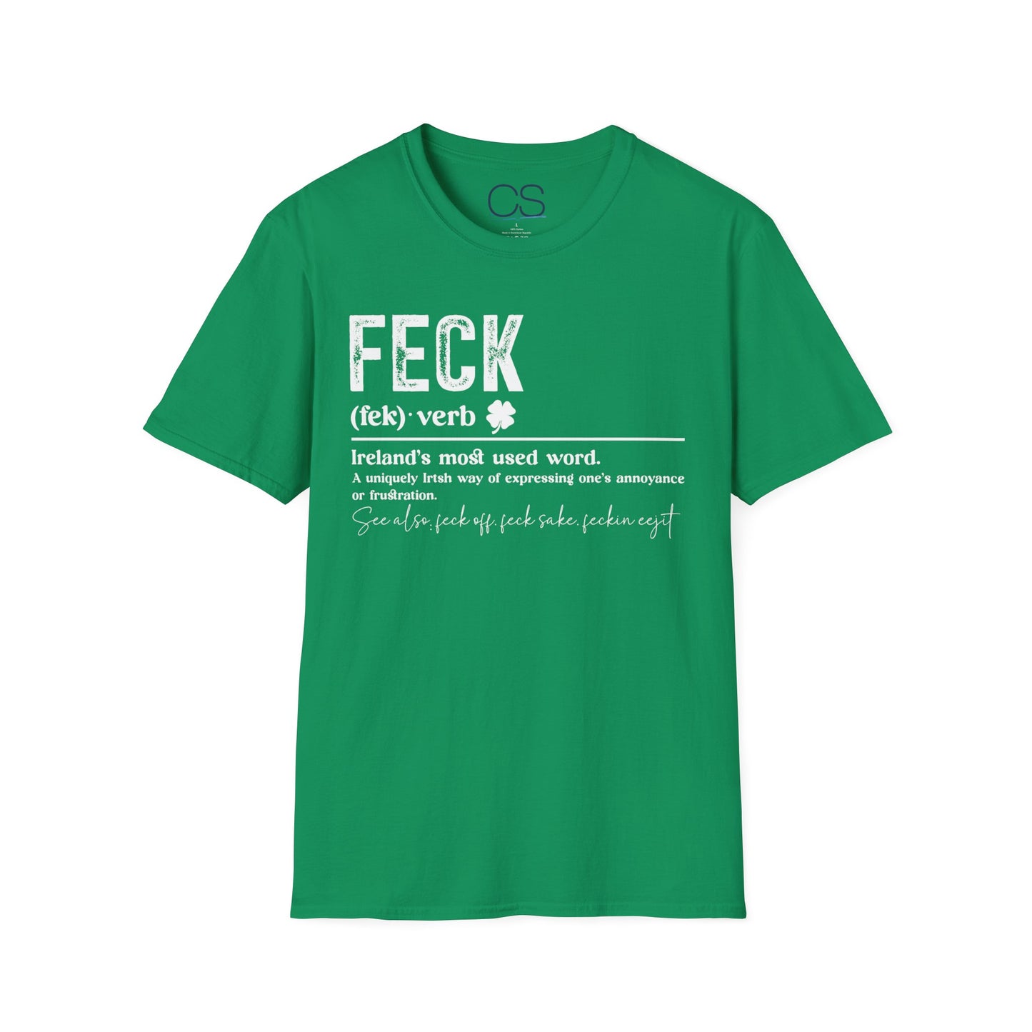 Luck of the Irish Shamrock Unisex Softstyle T-Shirt