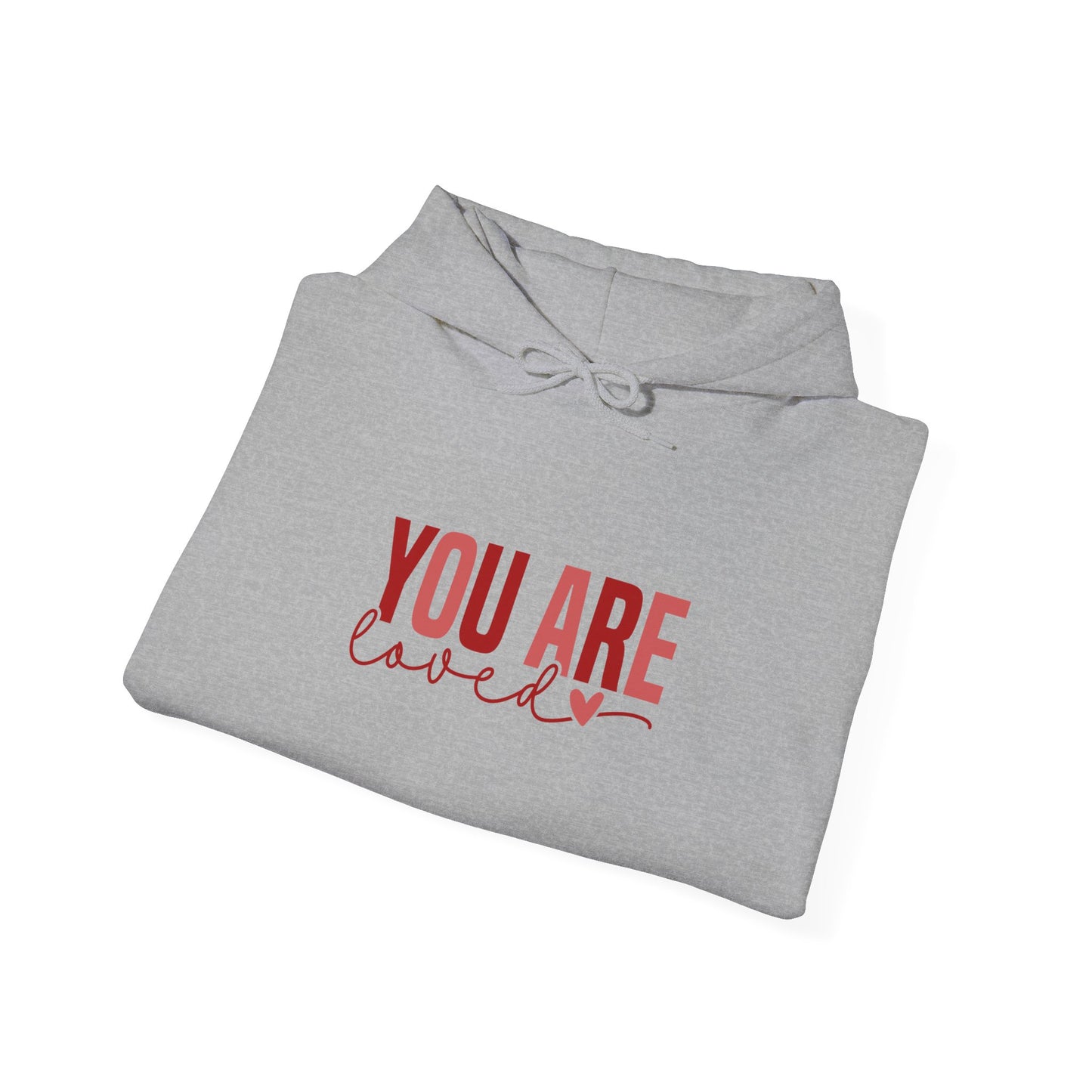 Personalized You Are Loved Hooded Sweatshirt