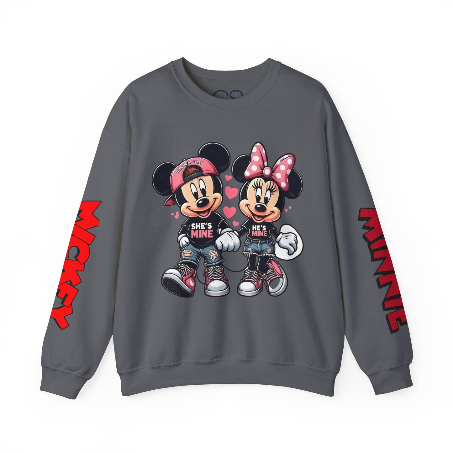 Mickey & Minnie Couples Crewneck Sweatshirt