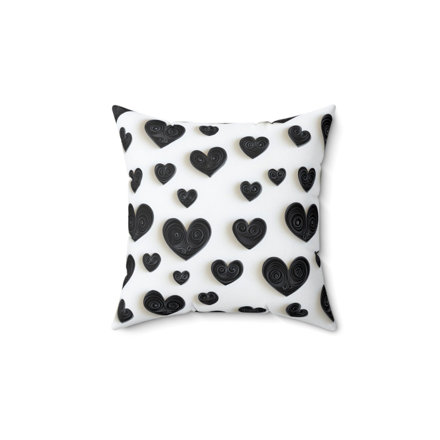 Modern Heart Pattern Throw Pillow