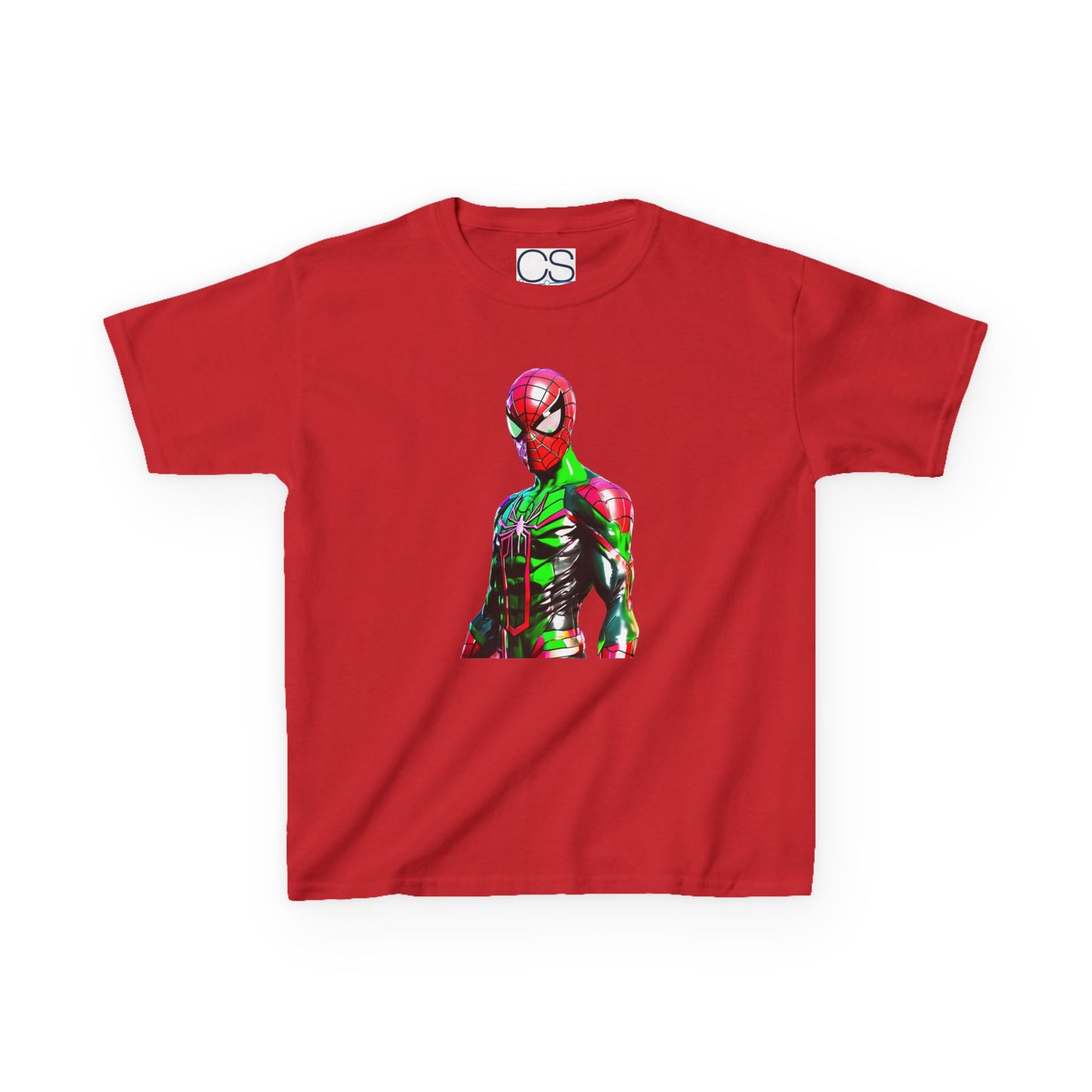 Spider-Man St. Patrick's Day Kids Heavy Cotton T-Shirt