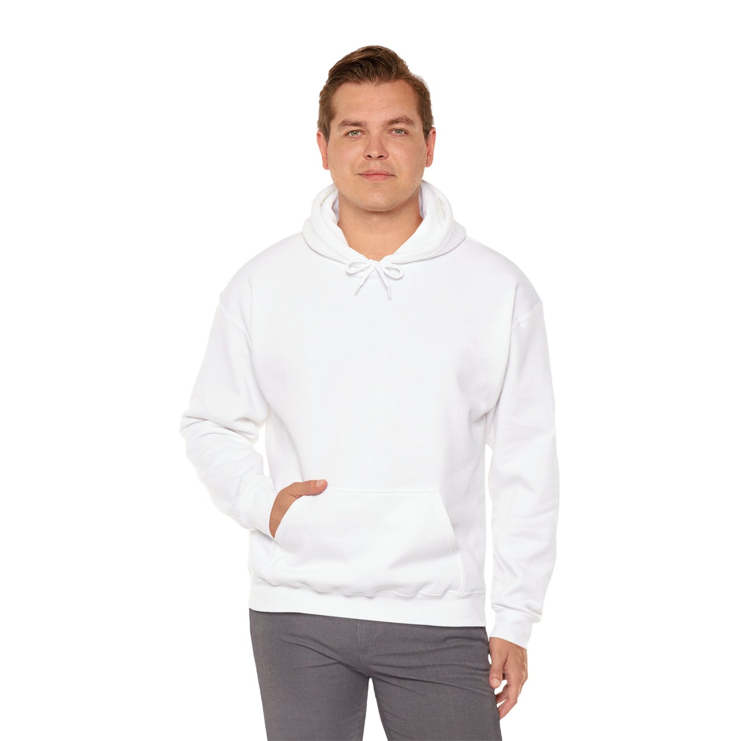 Vibrant Wolf Graphic Hooded Sweatshirt