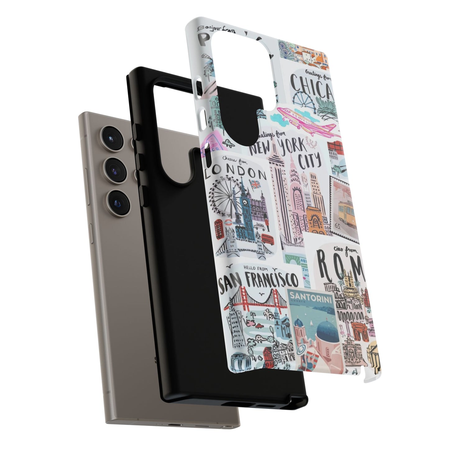 Wanderlust Travel-Themed Durable Phone Case
