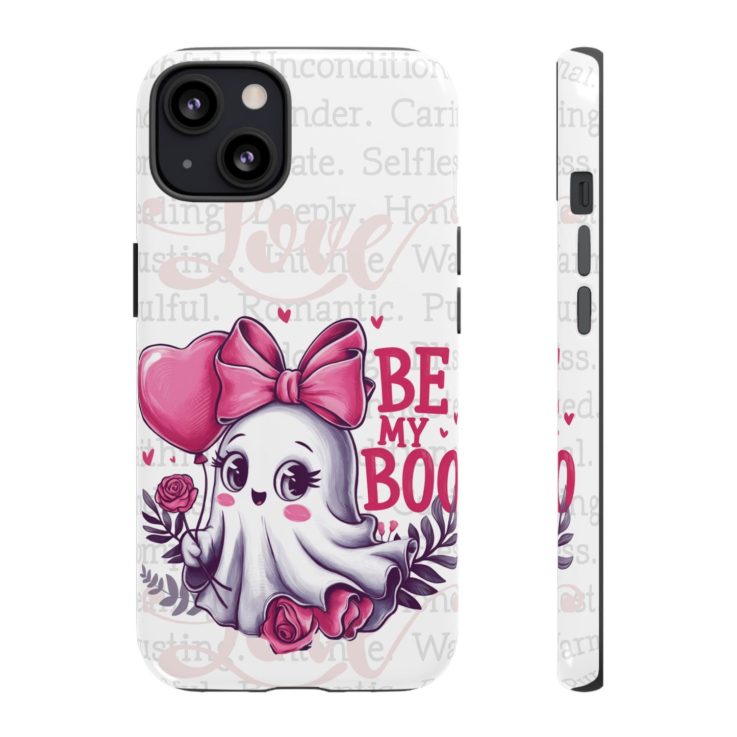 Be My Boo Ghost Patterned Durable Phone Case