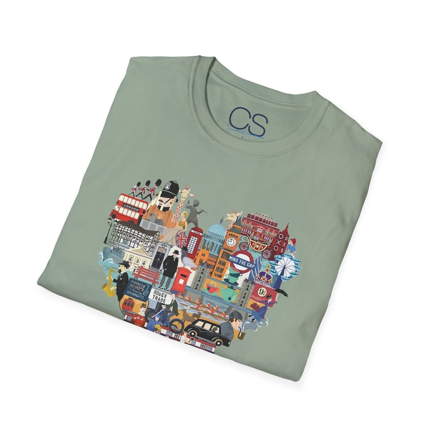 London Heart Collage T-Shirt