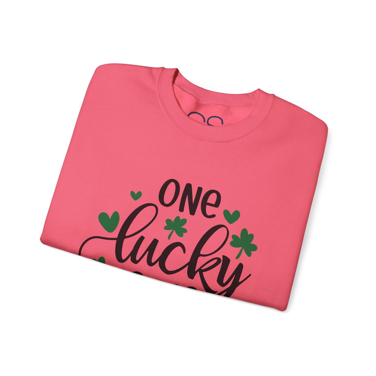 Personalized One Lucky Dad St. Patricks Day Sweatshirt
