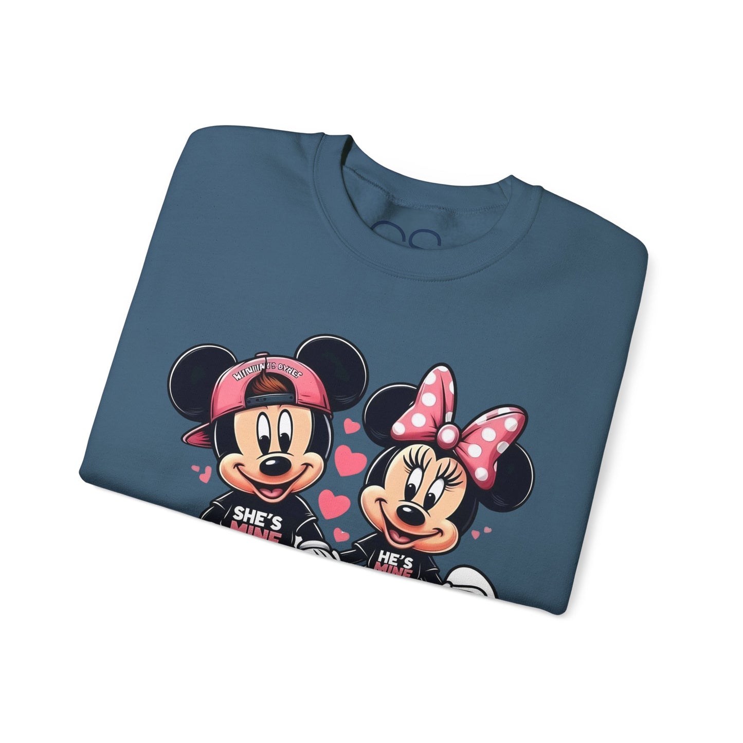 Mickey & Minnie Couples Crewneck Sweatshirt