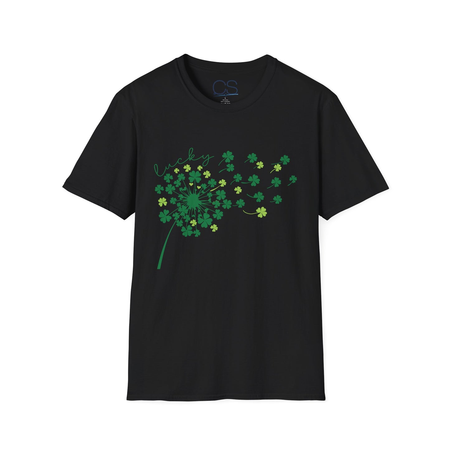 Luck of the Irish Dandelion Unisex Softstyle T-Shirt