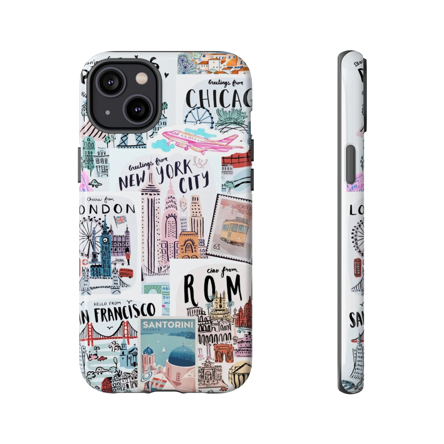 Wanderlust Travel-Themed Durable Phone Case